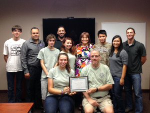 Visionary Home Builders recognizing our youth teams for their hard work