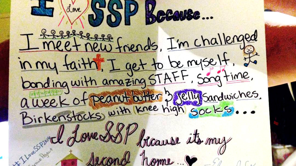 Why I Love SSP