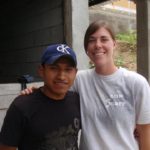 Allison and a community member in Guatemala, 2012.