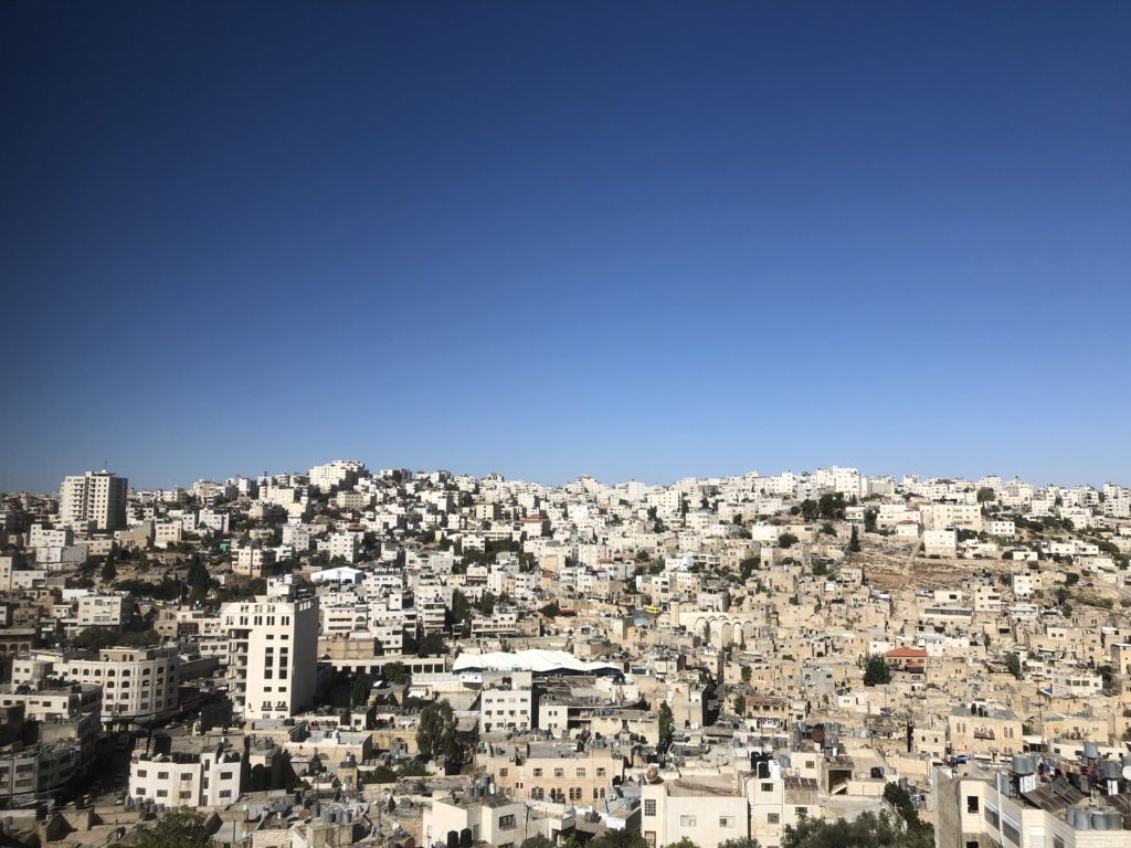 Hebron, the largest city in the occupied West Bank.