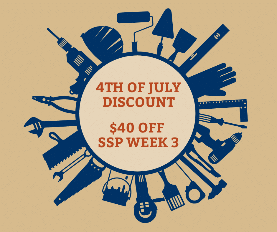 $40 off 4th of July week at SSP this summer!
