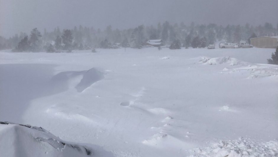 Winter Snow in the Navajo Nation