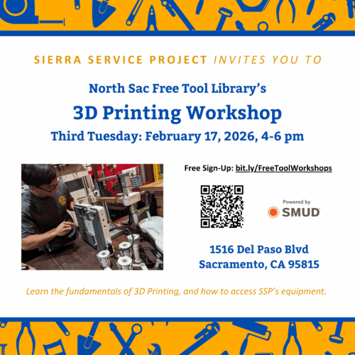 Tool Library Workshops 2026 Spring